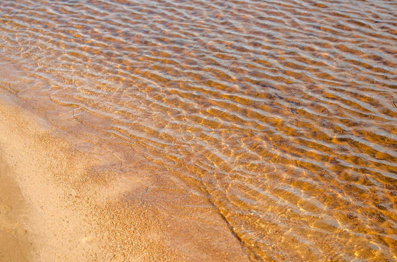 Strandstuga Tamta Bagian luar foto