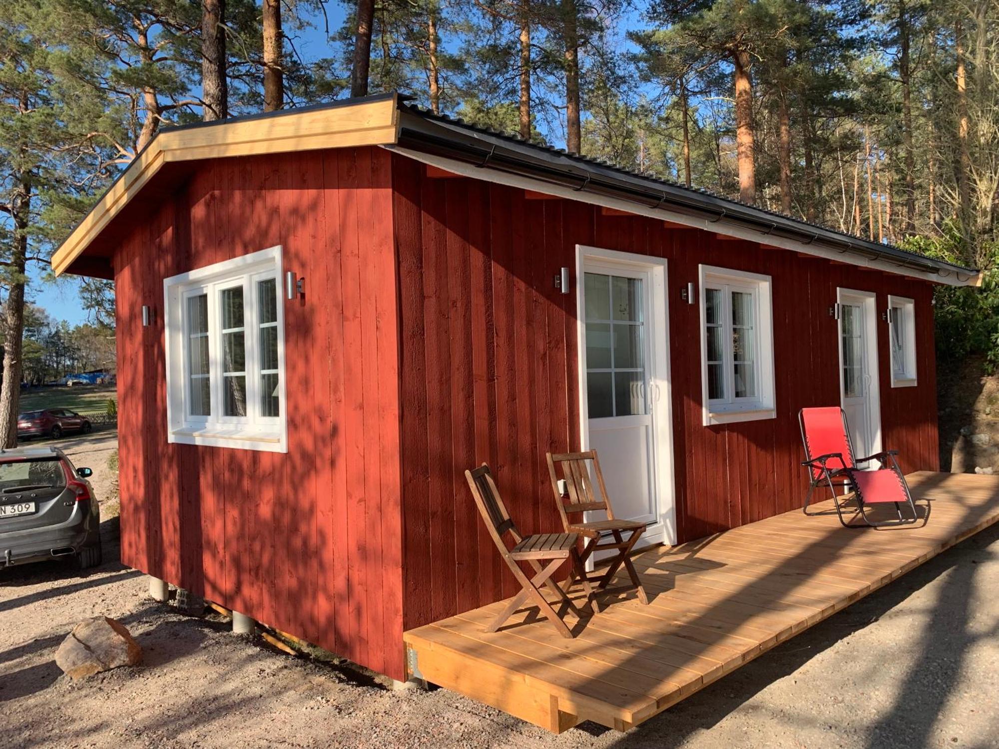 Strandstuga Tamta Bagian luar foto